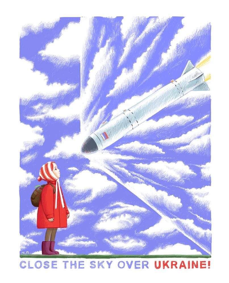 ukraineinternal's tweet photo. We ask NATO to close our sky! Save Ukrainian children! #ClosetheSkyUkraine #StopPutinNOW https://t.co/AC7AwS1nW2