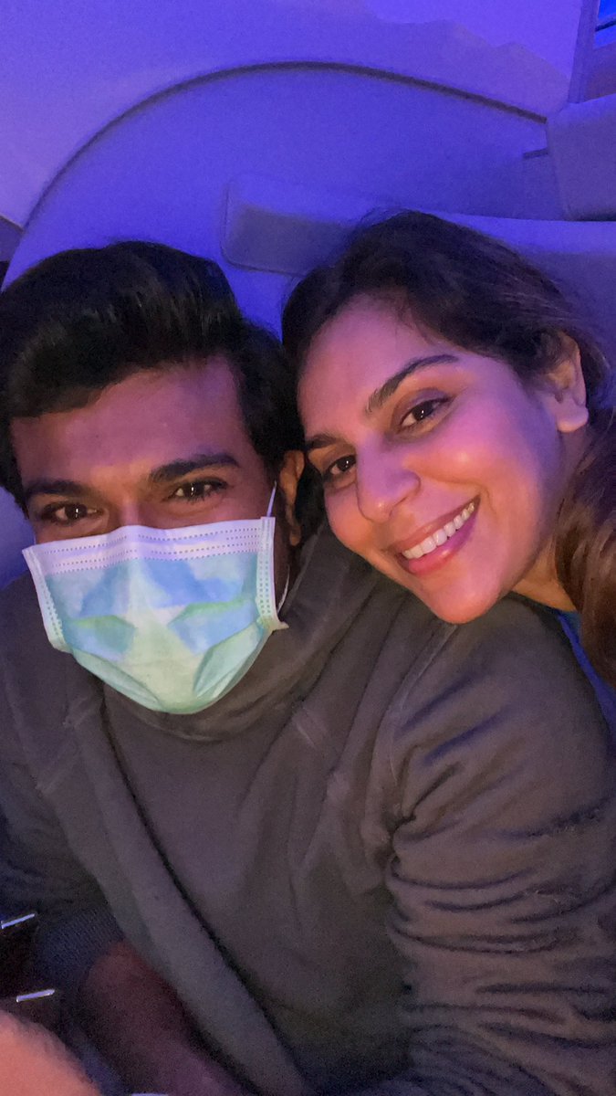 upasanakonidela's tweet photo. Finally a vacation after 2 years !  
Thank u Mr C ♥️♥️🤗🤗
@AlwaysRamCharan https://t.co/AbLXU74OcG