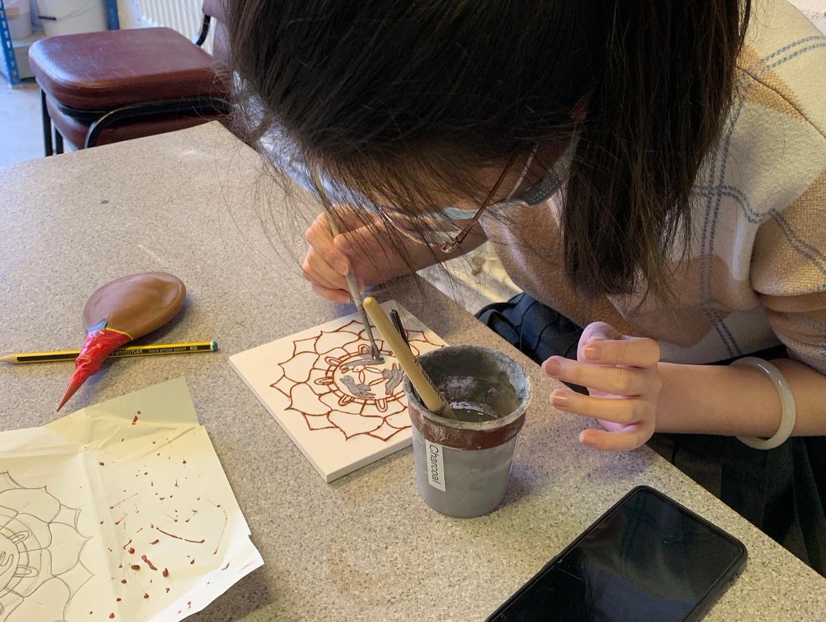 AdcoteSchool's tweet photo. Yesterday, our boarders went to Jackfield Tile Museum in Ironbridge and enjoyed making their own tiles! 🎨
#tilemaking #telford #jackfieldtilemuseum #adcoteschool #boardingschool #boardingschoolsintheuk https://t.co/GOd48WSMHb
