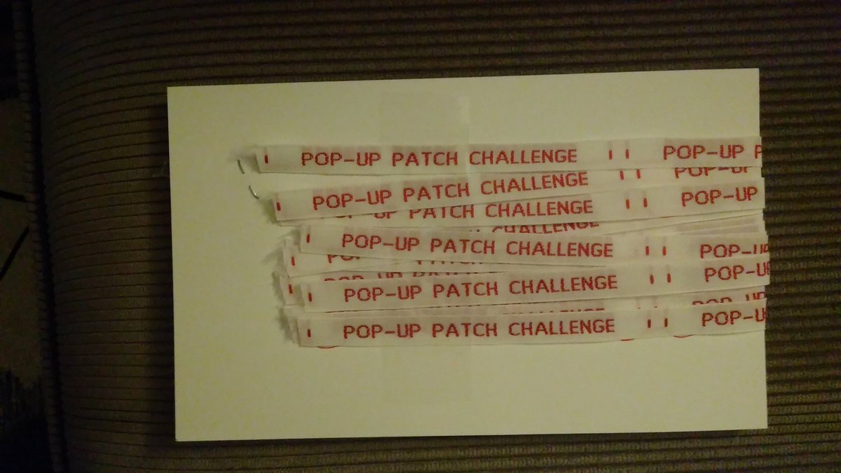 PopUpPatchChallenge tweet media