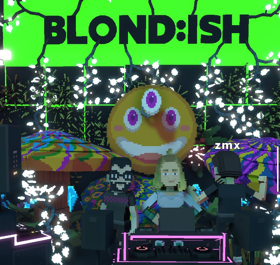mr_treex's tweet photo. @TheSandboxGame @blond_ish I just participated in the daily #SandboxAlphaS2Contest for a chance to earn up to 1,000 $SAND! Day 2 - Dance with Blond:ish. Check out my screenshot below! #SandboxAlphaS2 
the best meta-game ever https://t.co/DmeJbdMLqu