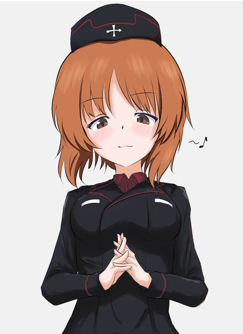 黒森峰みぽりん描いた 