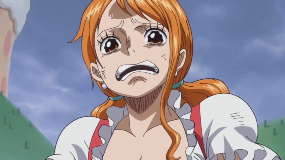 daily lunami 👒🍊στο X: just the moments when nami cries for