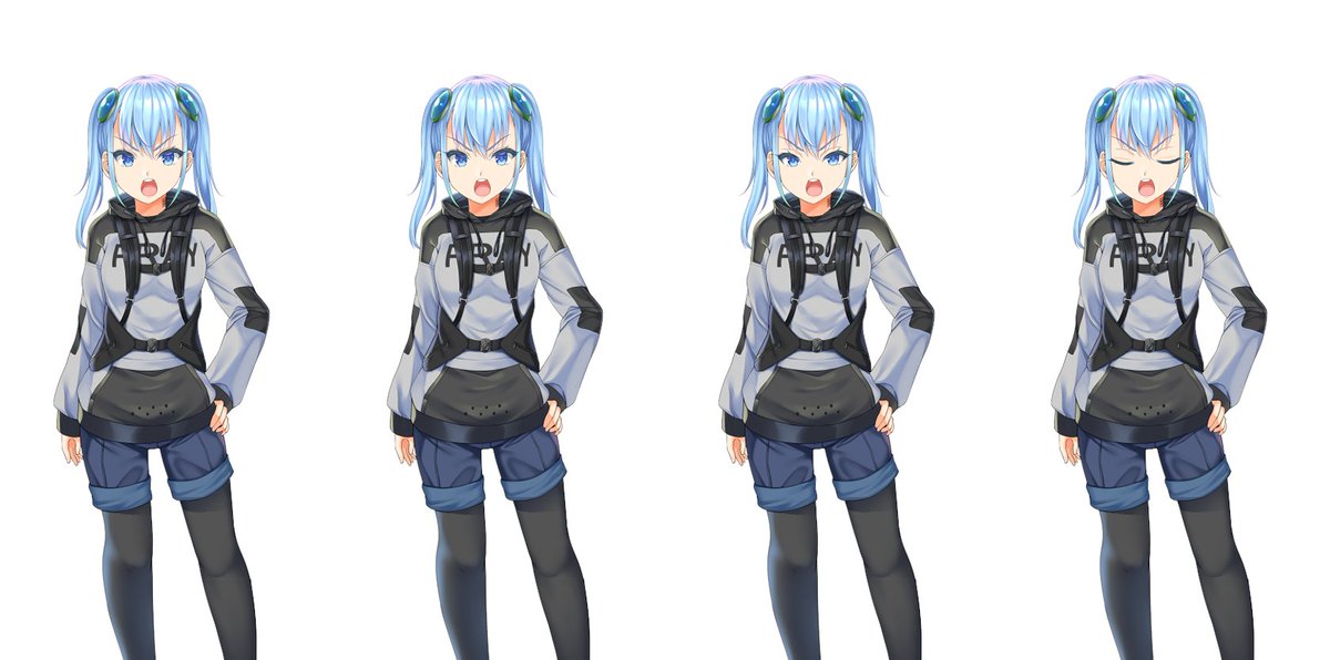 問題は1ピクセルのズレでアニメも手直しなんだよね。これが悪い見本。怒ってる絵はパッと見わからないけど動かすと数ピクセルズレててプルプルしてる 