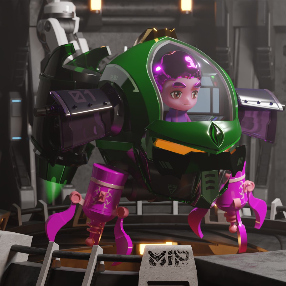 MIP (Mech Identity Protocol) tweet media