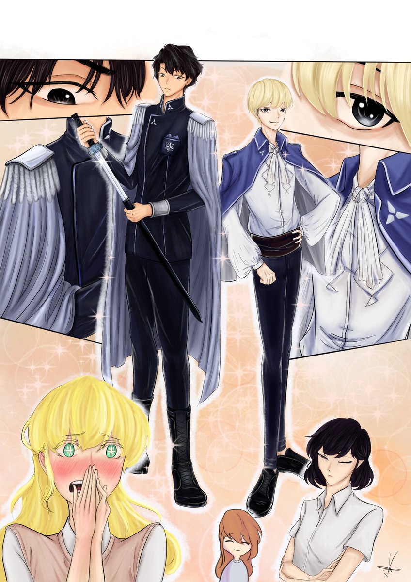 AriusStarwalker's tweet photo. Here's my art for @armedetective 's fic for #ORVBigBang !

It was really great!

https://t.co/dKZyiRDY99

#ORV https://t.co/9oGYeEXEy6