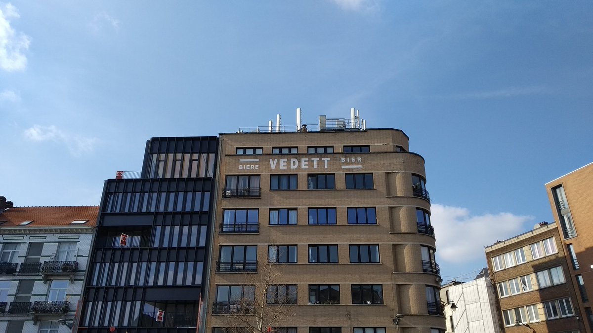 Vedett, #Molenbeek #Brussels #typography