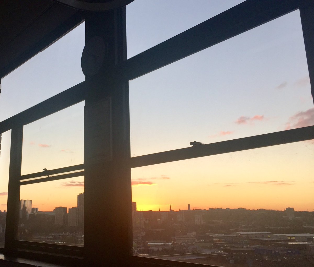 The  sky from my window tonight