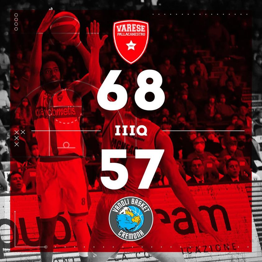 PallVarese's tweet photo. È il momento di chiuderla
#VarCre #NoiSiamoVarese https://t.co/VDfqpolpJx