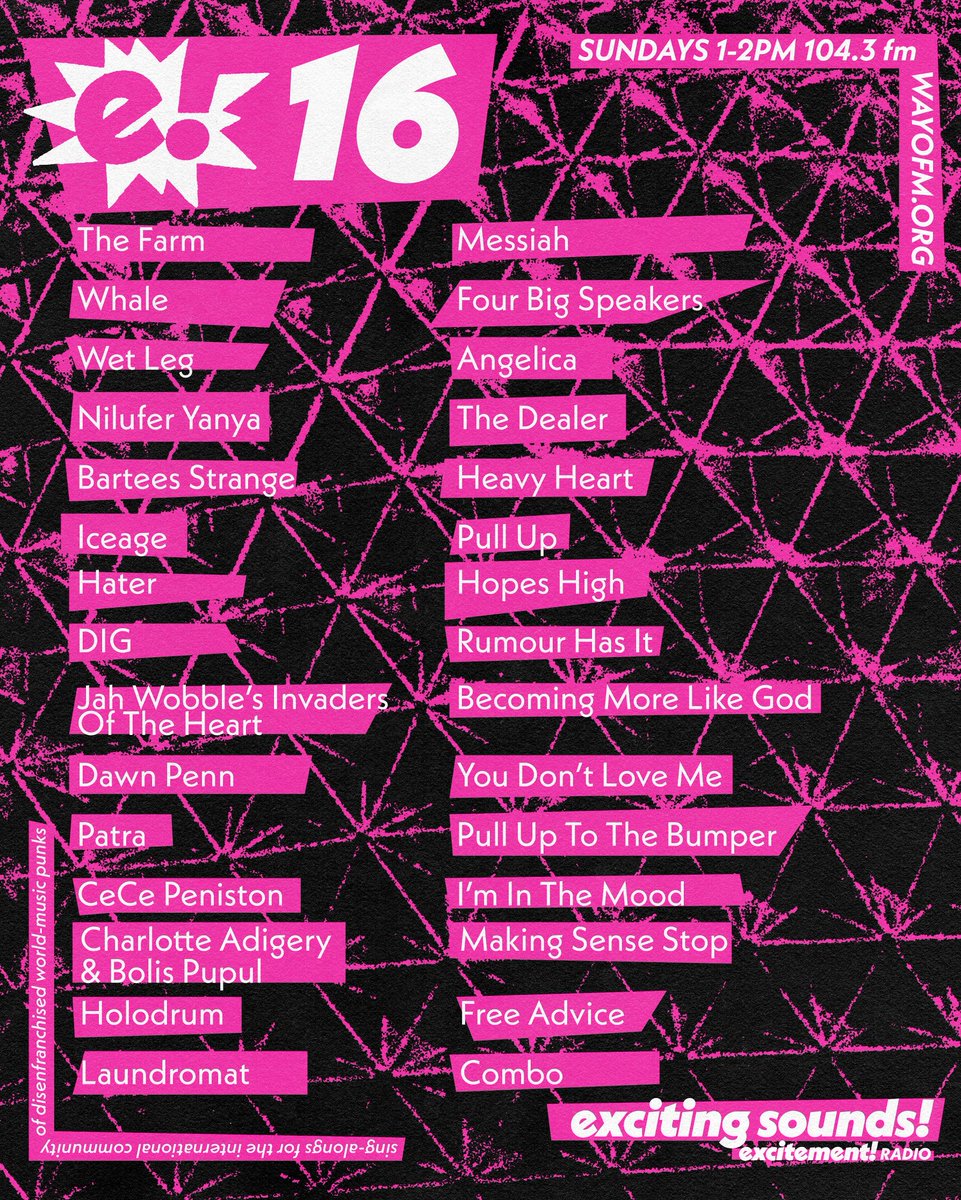 excitement! tweet media