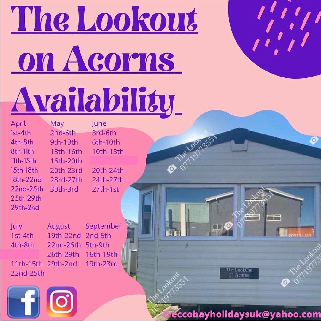 SweetTreets1's tweet photo. Grab yourself a staycation at Trecco Bay Holiday Park. Family run holiday let’s https://t.co/dEBHeAvXpe #supportsmallbusiness #supportlocal https://t.co/13ZbJXUkmr