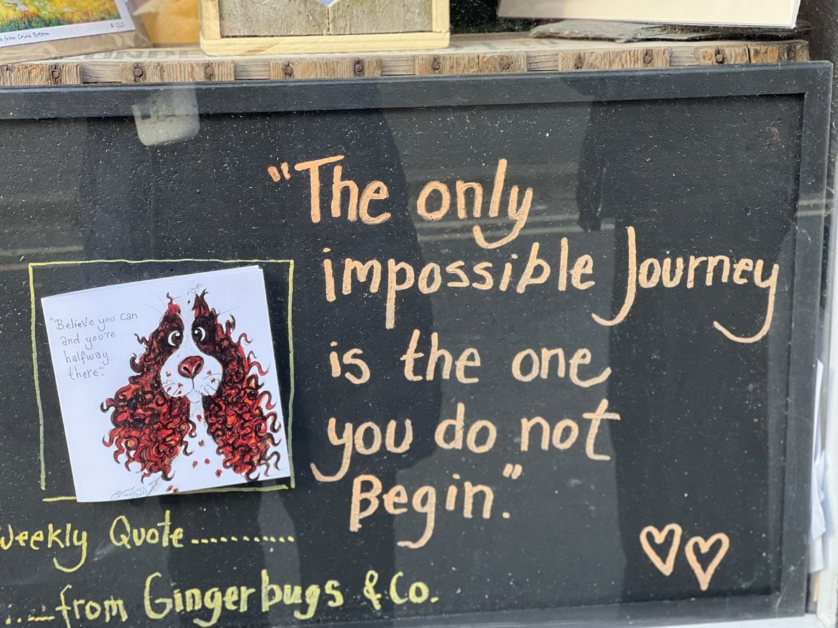IngletonBlog's tweet photo. Quote of the day by @gingerbugsandco π£ ππΌ π«
#QotD #VisitIngleton #ThisIsIngleton https://t.co/yG60UUckkL
