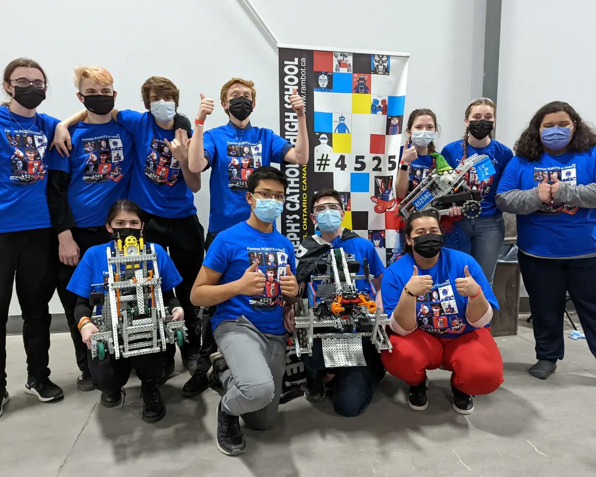 4525robotics's tweet image. We had a fantastic weekend at the #VRC Ontario Provincial Championship! Thank you @iDESIGNsol @REC_Foundation @VEXRobotics for a safe & fun filled, action packed event! 🎇🤖🎆🤖
#STEMeducation #robotics #canSTEAMfoundation #teched #teamwork @LDCSB