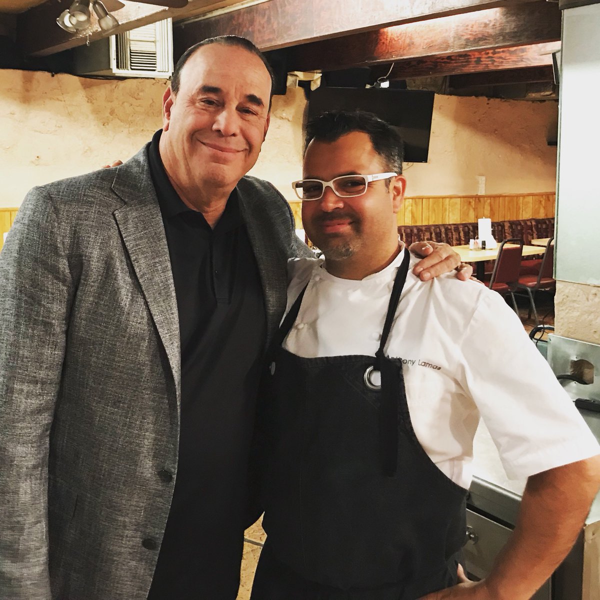 I want to send a huge congrats to frequent <a href="/BarRescue/">Bar Rescue</a> kitchen expert, <a href="/anthony_lamas/">Chef Anthony Lamas</a> on becoming a 2022 James Beard Finalist for Best Chef in the Southeast! Visit his restaurant <a href="/sevichelatinres/">Seviche Restaurant</a> in Louisville, KY.
#jbfa
