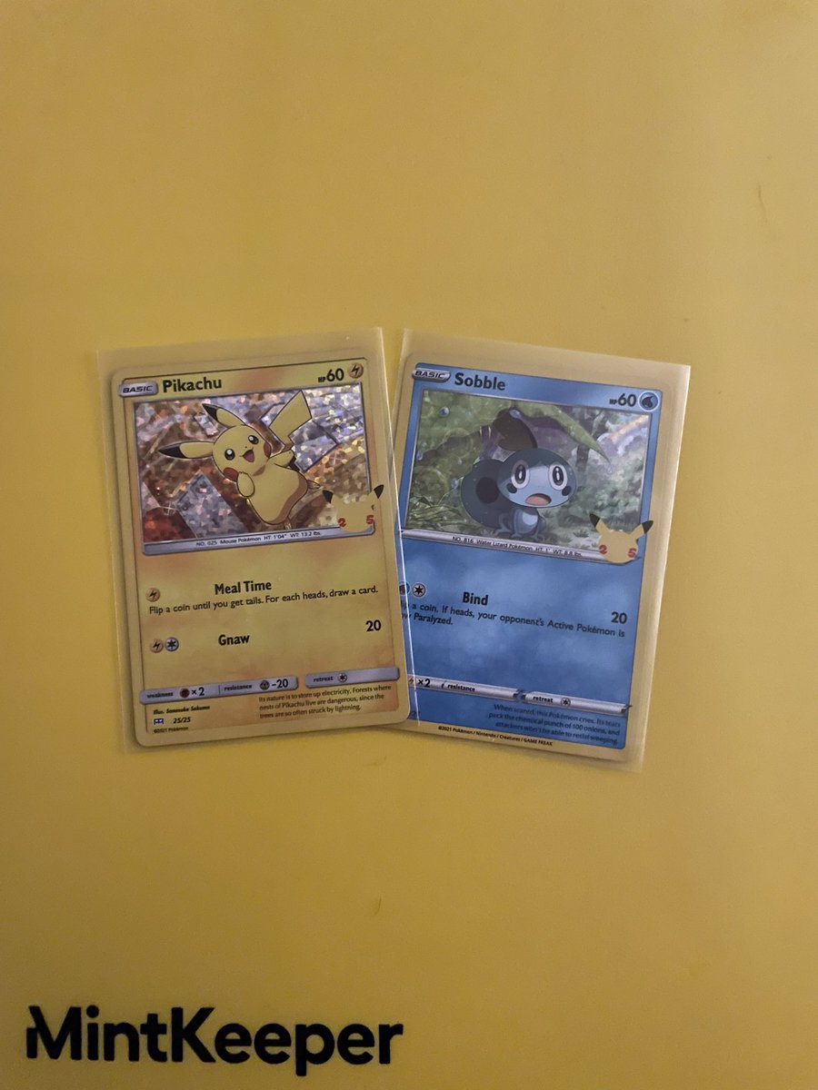 AugmentedData's tweet image. Bought two McDonald’s pokemon promo packs of eBay and actually got the best card from the set. I’m usually really unlucky with pulls so was mega surprised 😮😊