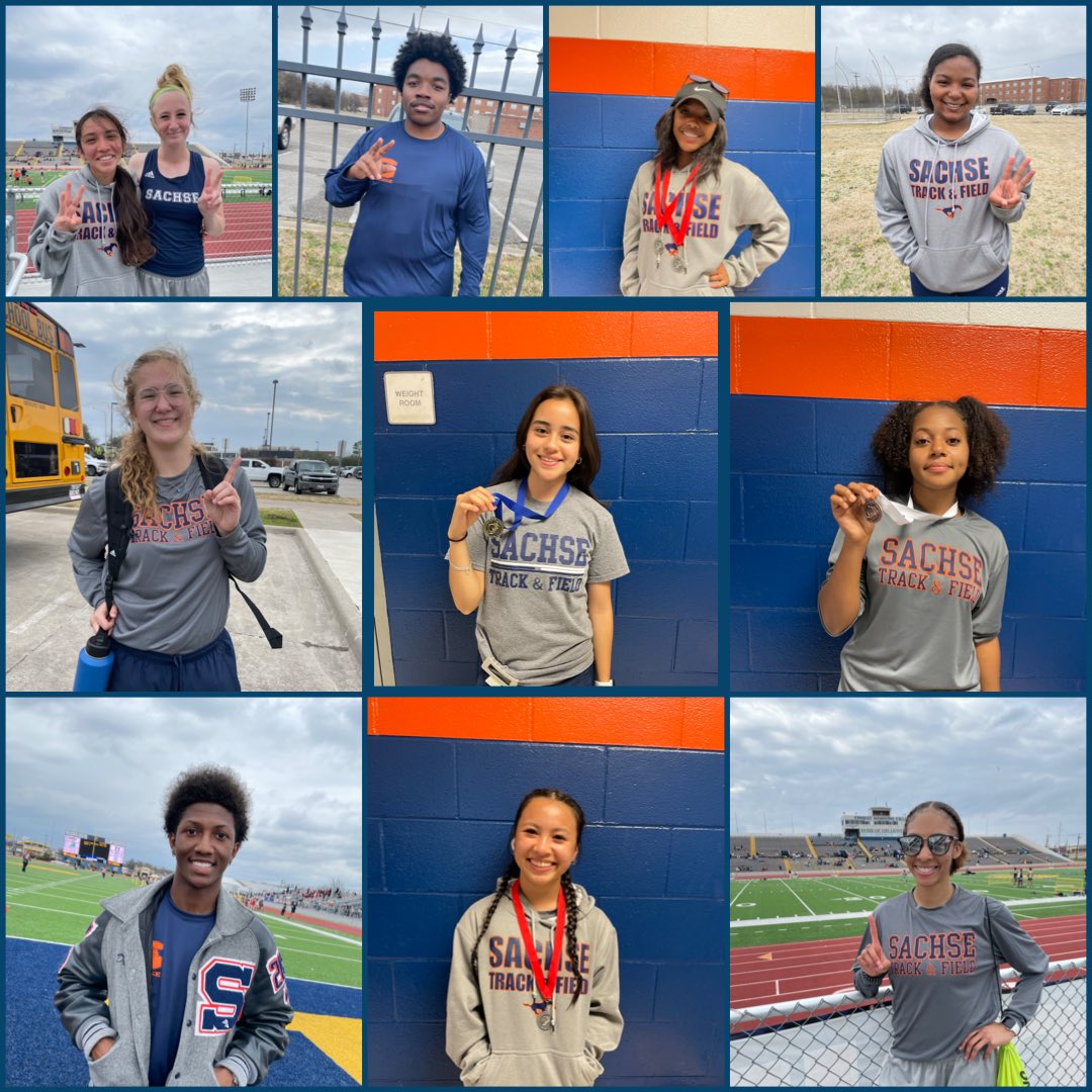 RunStangs's tweet photo. INput=OUTput!  Mar 5 DFW Showcase☀️ Just a glimpse of some smiling medalists (Note: all medalists not pictured) Multiple MULTISport athletes 🤩❤️ We love it here! @SachseVB @Sachse_Cheer @SachseStangs @SACHSESOCCER @SHSMustangHoops @SachseBand @sachsegbb #stangspeed #stangstrong https://t.co/AfoPaU0VHh