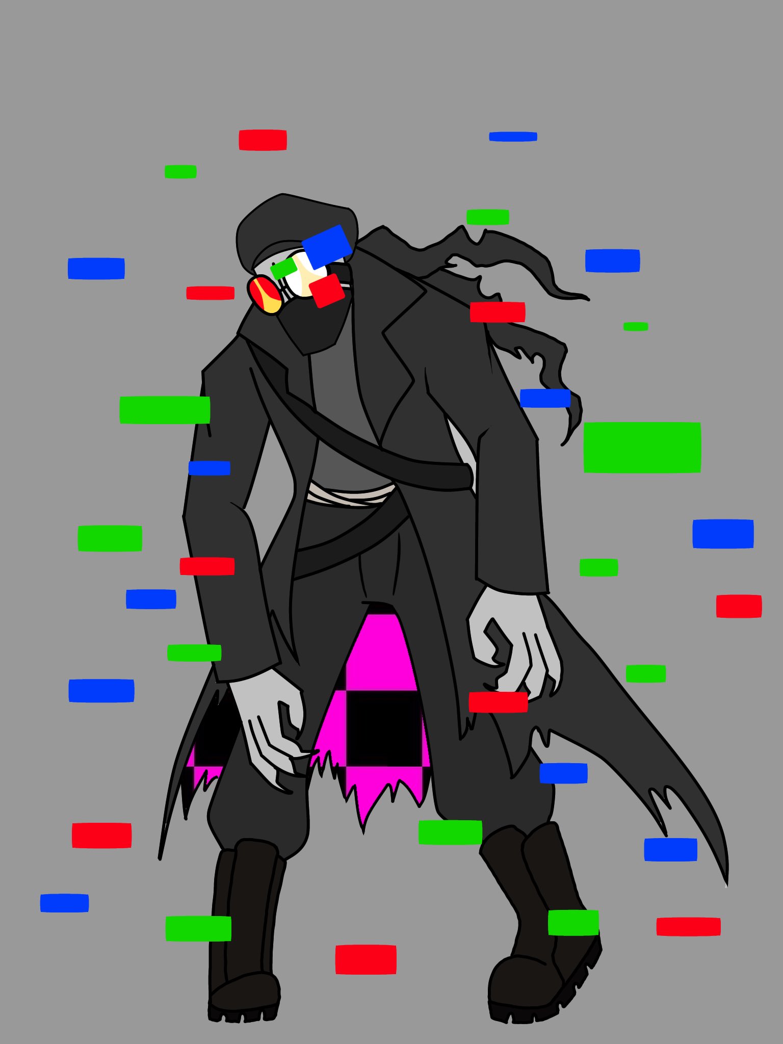 Mr. Glitch on X: Skin concept Hank: Loading screen. #madnesscombat   / X