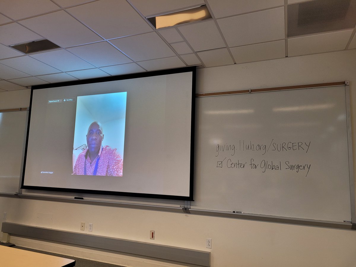 DrSharonLum's tweet photo. Dr. Moses Kasumba now speaking from Malawi @LLUMedSchool APC Surgery Dept Symposium on esophageal squamous cell cancer research in eastern Africa corridor #AfricanEsophagealCancerConsortium #LLUCenterforGlobalSurgery @llusph @LLUHealth @LLUHPhysicians @SocSurgOnc https://t.co/AuHQmy0l6s