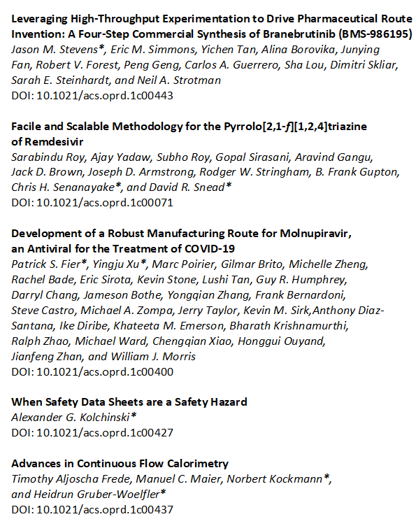 Organic Process Research & Development tweet media