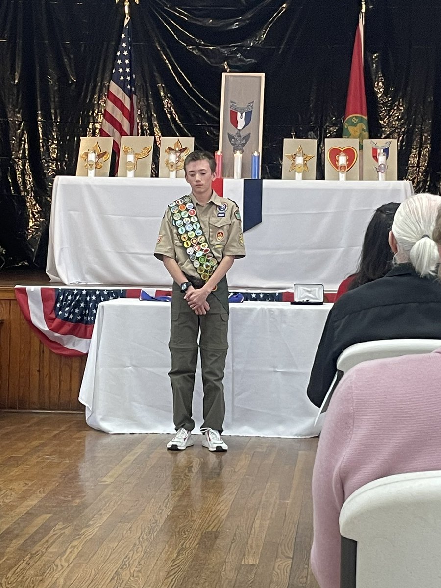 SubiBaseball's tweet photo. What an honor it is to have one of our very own become an Eagle Scout. Less than 4% make it to this rank. Alex Stengel was recognized last Sunday for all of his hard work and accomplishments. There’s nobody more deserving, congratulations to Alex and his family! #SABaseball https://t.co/G75anonMIU