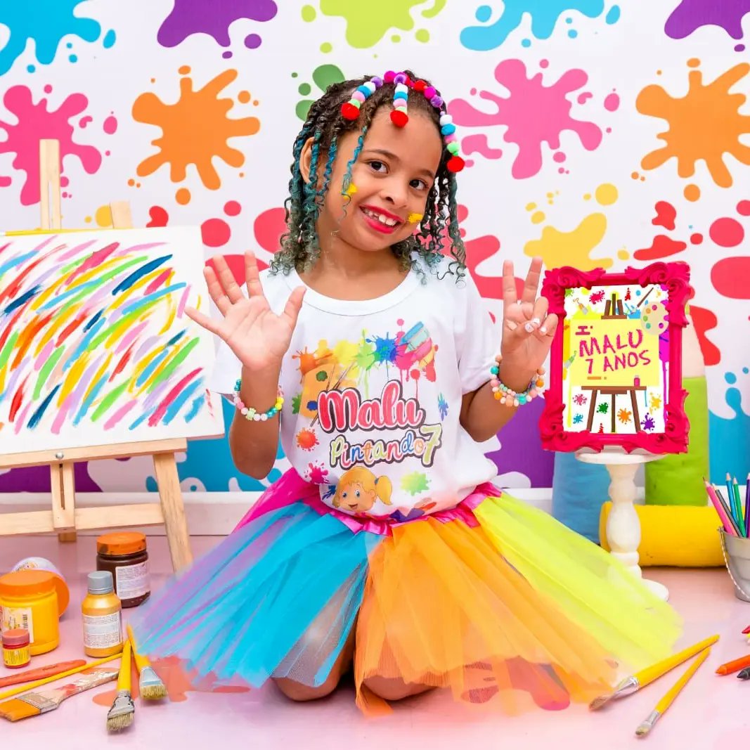 kaahmalu's tweet photo. Hj o dia é todo dela,dia da minha princesa!🥰😍❤️
Malu faz 7 
#pintandoo7 🎨

#### https://t.co/2rooo207tY