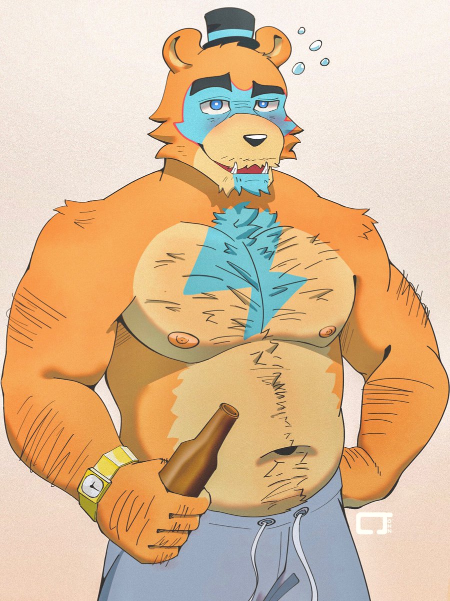 Daddy Fazbear is a little tipsy tonight 🥴