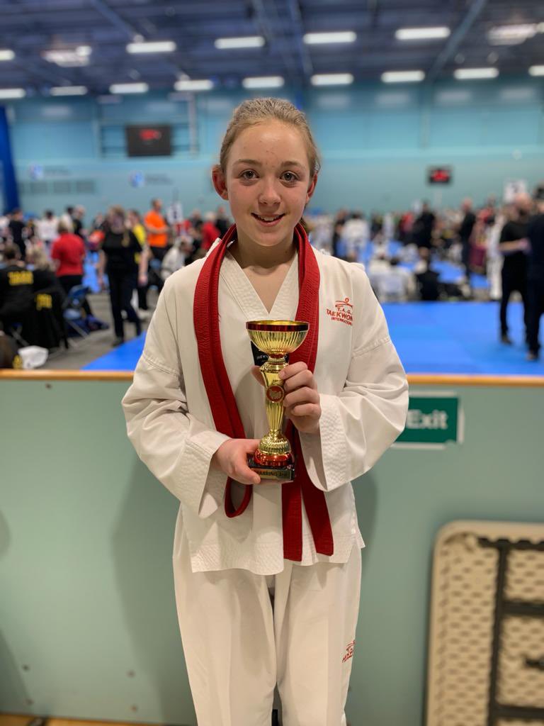 turnip1971's tweet photo. Brilliant result Martha! TAG GB British Championships. Third place Girls Red belt Heavyweight @DauntseysSport @DauntseysSchool @eleniconidaris @patricklittle19 https://t.co/aMhDDobShO