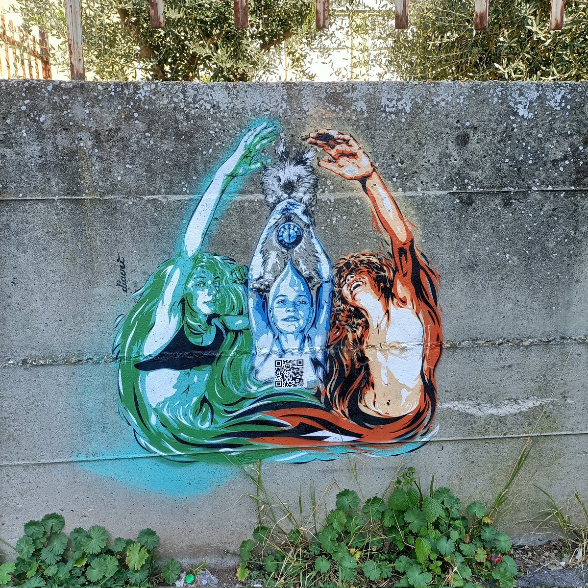 <a href="/diavu/">diavù</a> al Quadraro
"Ognuno di noi è fatto per 2/3 di Acqua"
#StreetArt 
#RomaAtalanta
#AriaProject 
#Noallosprecodacqua
#acquaèvita
