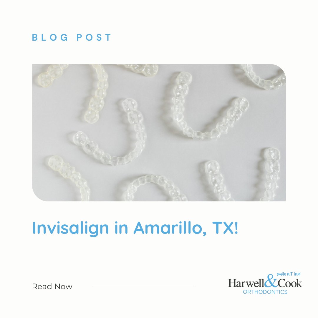 You already know where the best Invisalign is in Amarillo, TX! 😉

Read our blog article on our website with testimonials and stories from others who have experience with Invisalign! ✨

 harwellandcookortho.com/invisalign-in-…