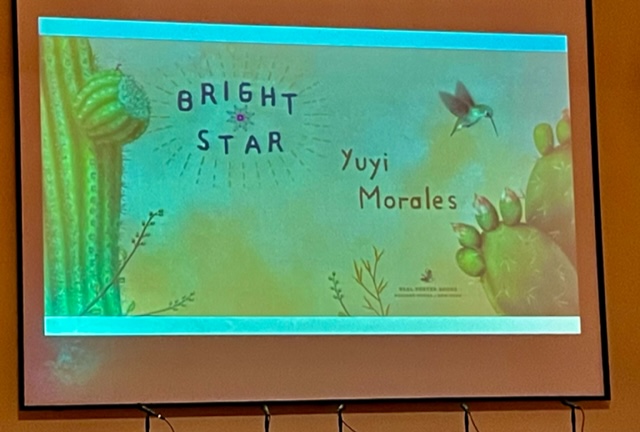 janekurtz's tweet photo. What a way to break isolation! At #ibbynashville22 @IBBYINT @USBBY conference where I got to see @JackieWoodson get her award, hear @yuyimorales sing and to share a little of the #ReadySetGoBooks story with a warm, supportive audience! https://t.co/CjT7HsriAX