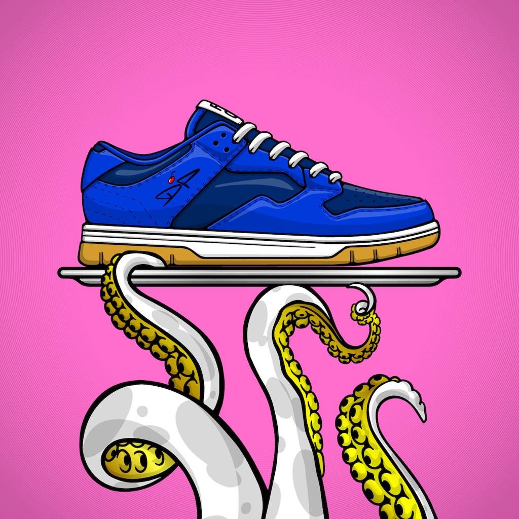DinnerpartyNFT's tweet photo. @graslogamer trying to start a web3 shoe company...how about you? https://t.co/PLHwQaE46b