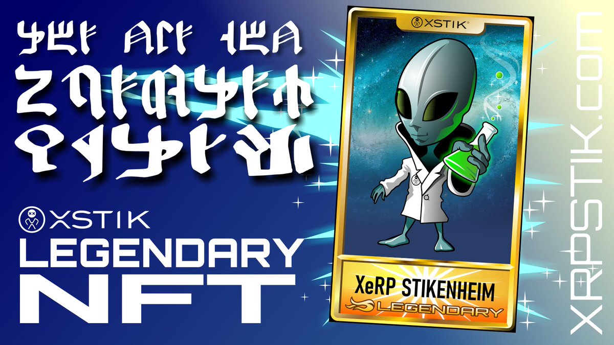 xrpstik's tweet photo. ..there is one that STARTED it all.. the Inventor - the MYTH..

XeRP STIKENHEIM - 8th LEGENDARY TIER, creator of the 1st #xSTIK Figure.

The main character of The Lore 👽 ONLY 2 LEFT.

▪️AUCTIONED TONIGHT 6th of March starting 18:00 UTC

♻️RETWEET!
💖LIKE!
👽COMMENTS?

#xSTIKArmy https://t.co/2QNU3vKgIl