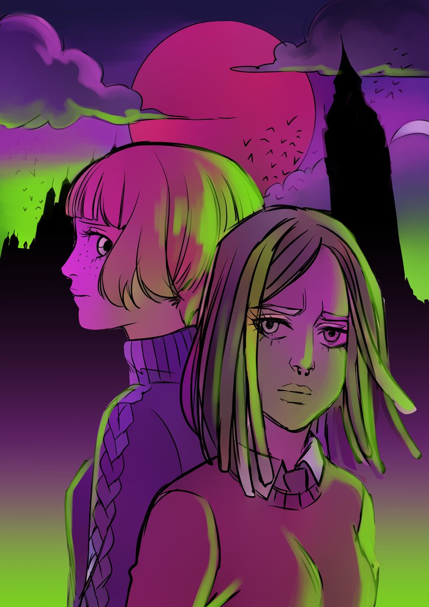 amonsterlass's tweet photo. Cover test for Sue, the Urban Sorceress #3 Comics here: https://t.co/q8fytfqaJE #horror #suetheurbansorceress #amonsterlass #transmediatale #manga #anime #conceptart #arcane #Videogame #proudtobeamonster #cover #CoverArt #fantasy #youngadult #teenager #illustration #popart #art https://t.co/UExKlC7WLb