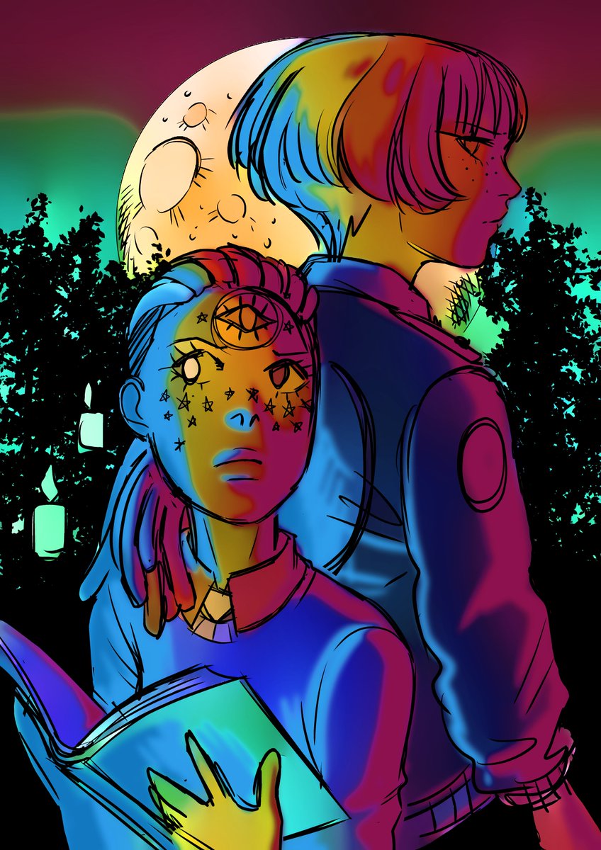 amonsterlass's tweet photo. Cover test for Sue, the Urban Sorceress #3 Comics here: https://t.co/q8fytfqaJE #horror #suetheurbansorceress #amonsterlass #transmediatale #manga #anime #conceptart #arcane #Videogame #proudtobeamonster #cover #CoverArt #fantasy #youngadult #teenager #illustration #popart #art https://t.co/UExKlC7WLb
