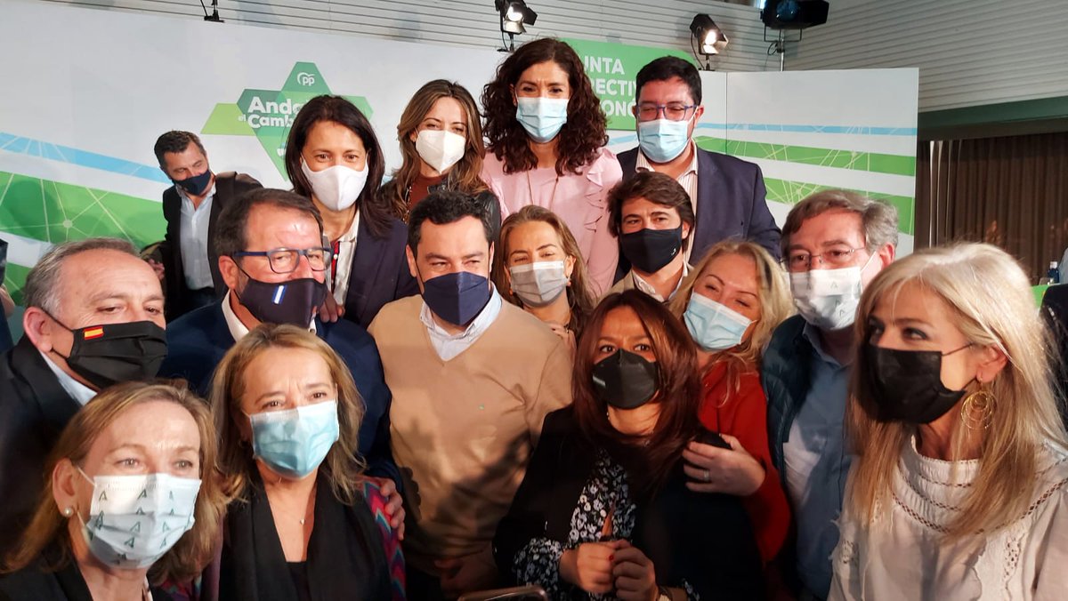 ppalcaladgra's tweet photo. Nuestra portavoz municipal y vicesecretaria de Política Digital del @PPdeSevilla, @SGonzalez_PP, ha participado este domingo en la Junta Directiva Autonómica del @ppandaluz, presidida por @JuanMa_Moreno, y que se ha celebrado en Marbella. https://t.co/Go0A8Z52wN