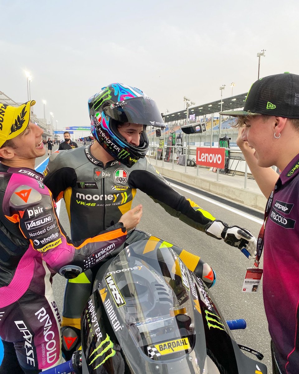 VRRidersAcademy's tweet photo. CELEEEEEEEEEE MAMMA MIA CHE GARA CHE PERFEZIONE #Cele13ππ₯
@VR46RacingTeam π₯
#QatarGP https://t.co/P26ycgfKvq