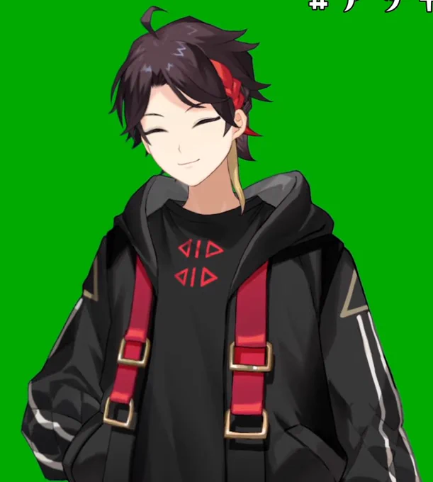 ママありがとうございます!!カッコイイ(我的選字真的是一直陰我捏)#アッキーナの新衣装お披露目 