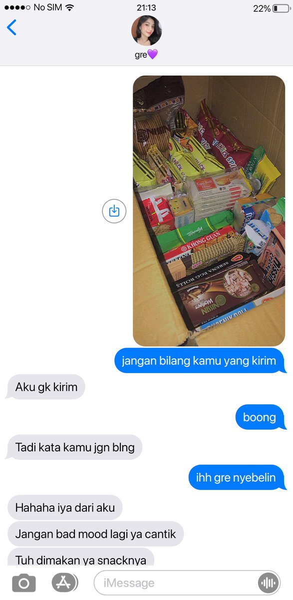 snixxLo's tweet photo. One tweet AU - GreNin 

[ Kesel tapi sayang ]

#grenin #jkt48 https://t.co/5RcUTkOdIa