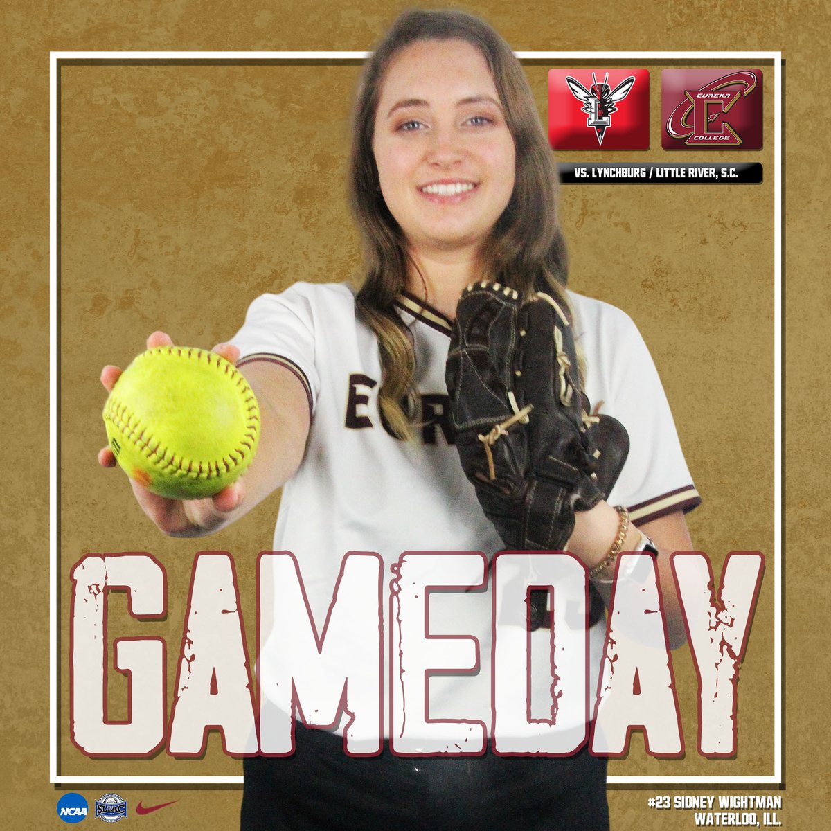 It's game day!

<a href="/eurekacollegesb/">Eureka College Softball</a> is taking on Lynchburg in Game 2 of the Fastpitch Dreams Spring Classic.

🆚: <a href="/lynhornets/">Lynchburg Sports</a>
📍: North Myrtle Beach, S.C.
⌚️: 2:30 p.m.
📺: bit.ly/3hKv9pE