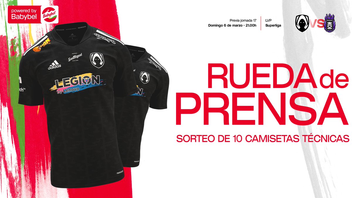 TeamHeretics's tweet photo. SORTEAMOS 10 CAMISETAS TÉCNICAS.

Para participar:

Sigue a @TeamHeretics.
Haz RT a este tweet.
Contesta a la pregunta ¿Qué jugador hará más kills mañana?

Tenéis hasta el lunes a las 21:00H. ¡Suerte! https://t.co/MQYJh2Iatl