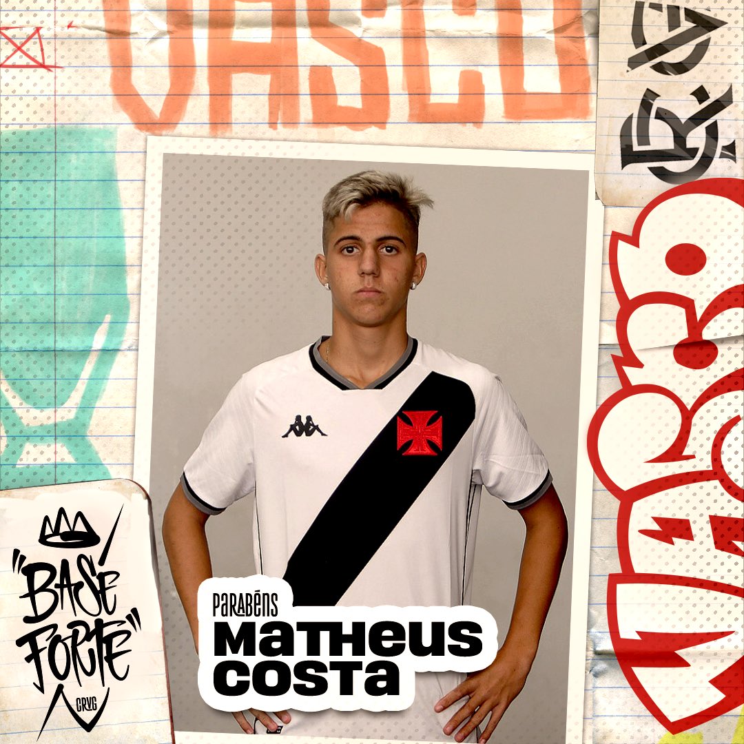 vascobase's tweet photo. Nosso cria Matheus Costa, do Sub-15, completa mais um ano de vida hoje!

Parabéns, Matheus 👏🏻🎈 https://t.co/R2b0pr7DNV