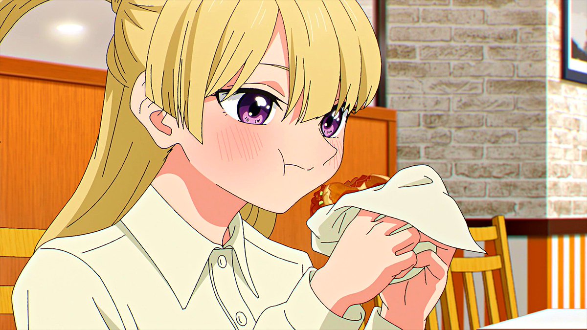 Kaizen_Anime's tweet photo. Anime Girl + Burger = ♥️♥️♥️♥️♥️♥️♥️♥️ https://t.co/lA3Gg3mCc5