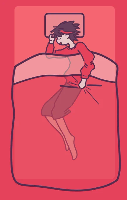おやすみメシャ#灰画 #さ絵ぐさ #絵スコート 