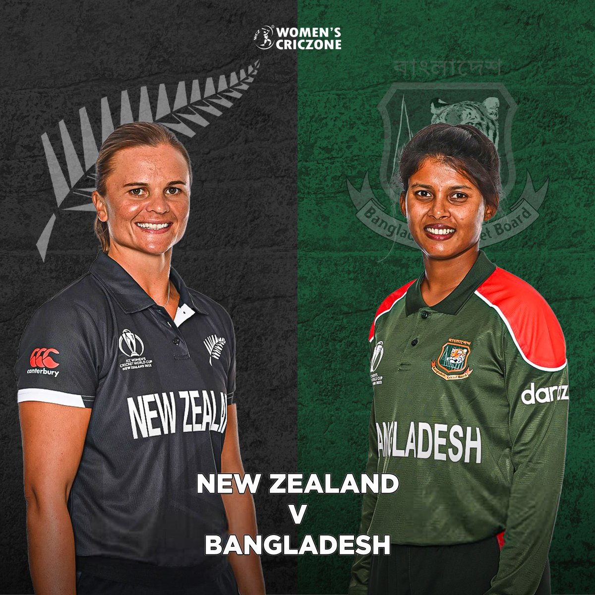 WomensCricZone's tweet photo. Will the @WHITE_FERNS have it easy against #TeamBangladesh in tomorrow's game? 

Here's the match preview of the #NZvBAN game 👇

✍️: @Rk009intent 

 #CWC22