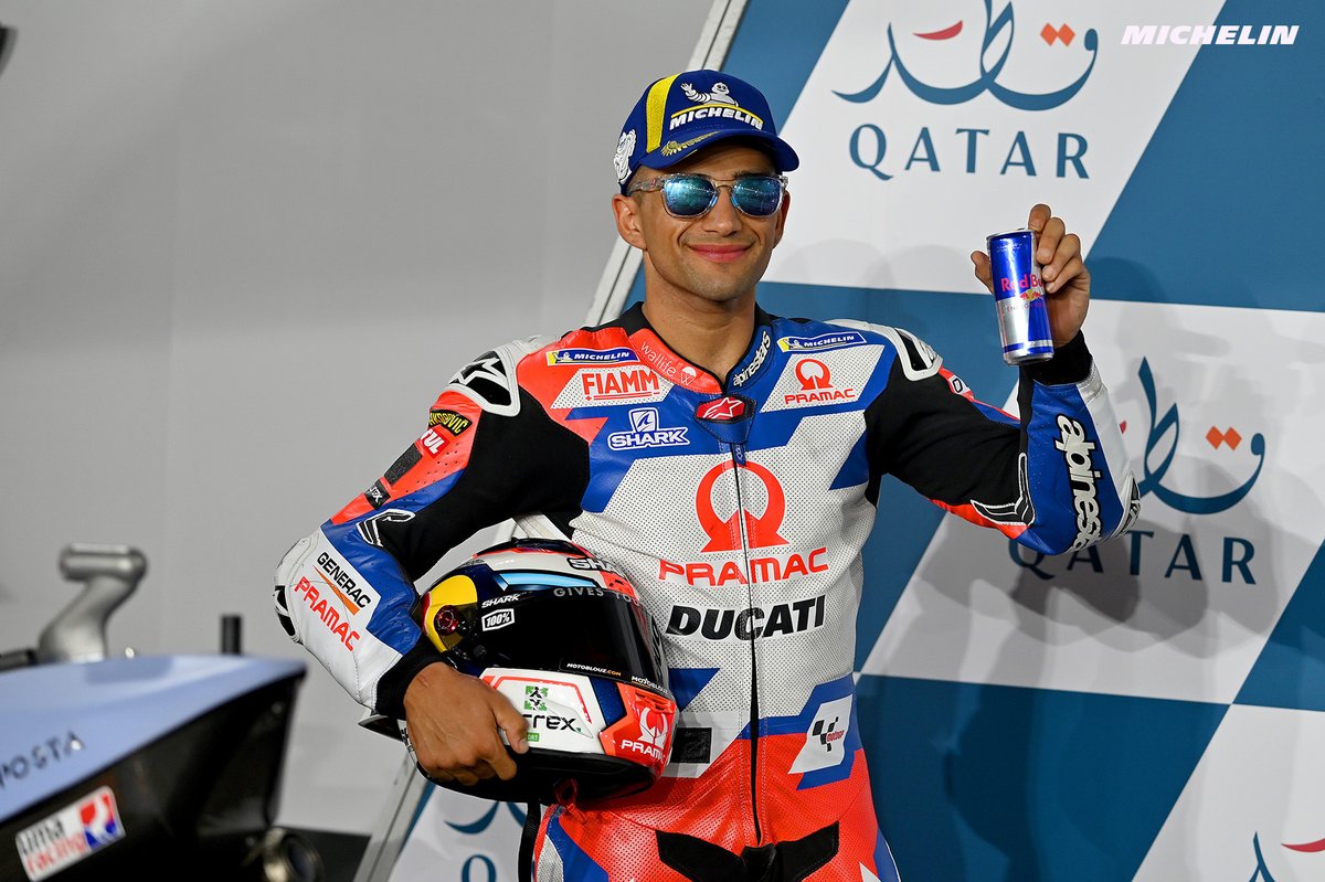 Michelin_Sport's tweet photo. .@88jorgemartin has qualified on pole position for the 5th time in @MotoGP and the second successive time in
Lusail after the 2021 #DohaGP.

#MichelinMotoGP #QatarGP https://t.co/NdigVHc1mg