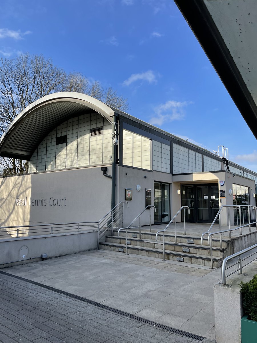 RTMiddleEast's tweet photo. A great game of Real Tennis this morning at this wonderful court. Really good to catch-up with Chris Bray as well. I highly recommend that you put the court on your list to play soon before we (possibly) loose it forever 😟. @chrisbrayuk @MdxRealTennis #RealTennis https://t.co/wY5wkIgu8W