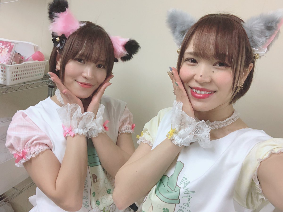 Twins_yukamika's tweet photo. その日のゆかみか。

まみちん生誕祭は猫耳でした♡

2022.3.6 星愛ゆか・みか https://t.co/Azzsl5N4IM