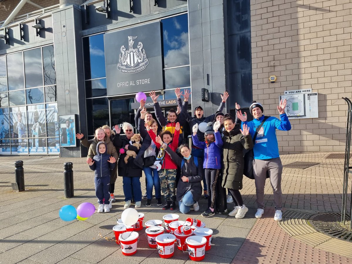 FightRoccos's tweet photo. Thank you so much to the volunteers and the amazing #nufc fans as we managed to raise nearly £3000 towards Rocco’s target yesterday 👏👏👏 https://t.co/zkwvQeByb2