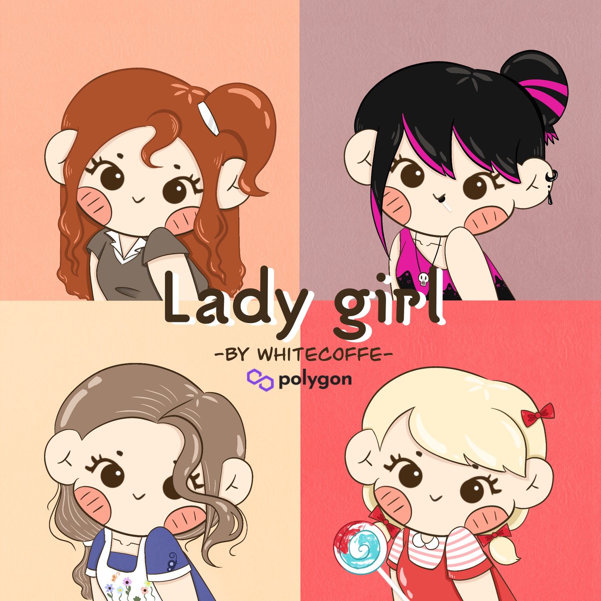 New drops!🤲🌻
Lady girl 16 - 19 🌸
👩‍👧‍👧 Lady’s family 👧🏻🤍
Single mom with 3 different daughters
0.007 ETH on Polygon chain
👇👇👇
◽️ opensea.io/collection/chi…

#Polygon #MATIC #NFTs #nftart #NFTartist #NFTCommumity #NFTTHAILAND #NFTthai #NFTThaicommunity #NFTProfilePic