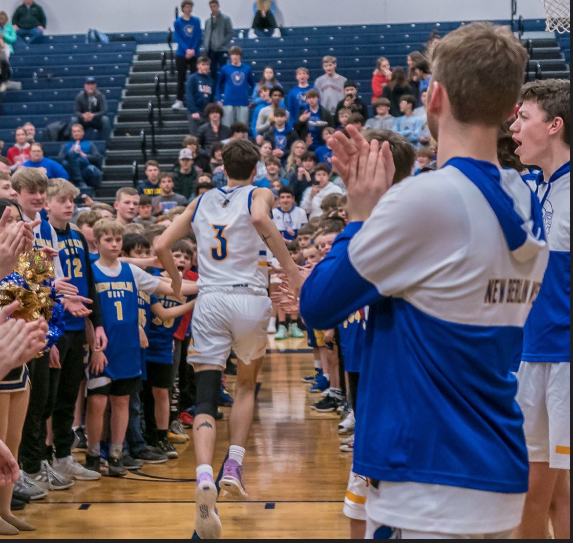 Friday Night Senior Noah Daniels became the schools All-Time Leading Scorer passing the mark set by Chad Mathwig and adding to <a href="/NoahDaniels03/">Noah Daniels</a> impressive 3-year varsity career. <a href="/WestSDNB/">SDNB New Berlin West</a> <a href="/NBWAthletics/">NBW Vikings</a> <a href="/MarkStewartMJS/">Mark Stewart Ⓜ️</a> <a href="/Sports_Freeman/">Freeman Sports</a> <a href="/WisBBYearbook/">Mark Miller</a> <a href="/ny2lasports/">NY2LA SPORTS</a>